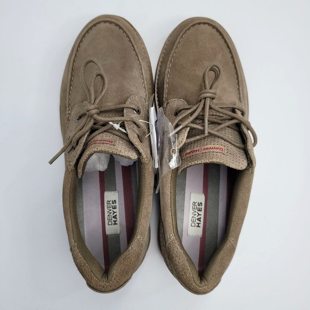 Denver Hayes Kingston Moc Toe Low Men's Khaki Colorway Shoes US Size 8 - Picture 5 of 8